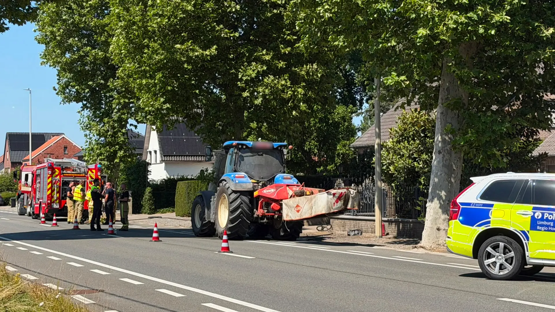 Hoofdafbeelding voor artikel Batterij van tractor vat vuur…