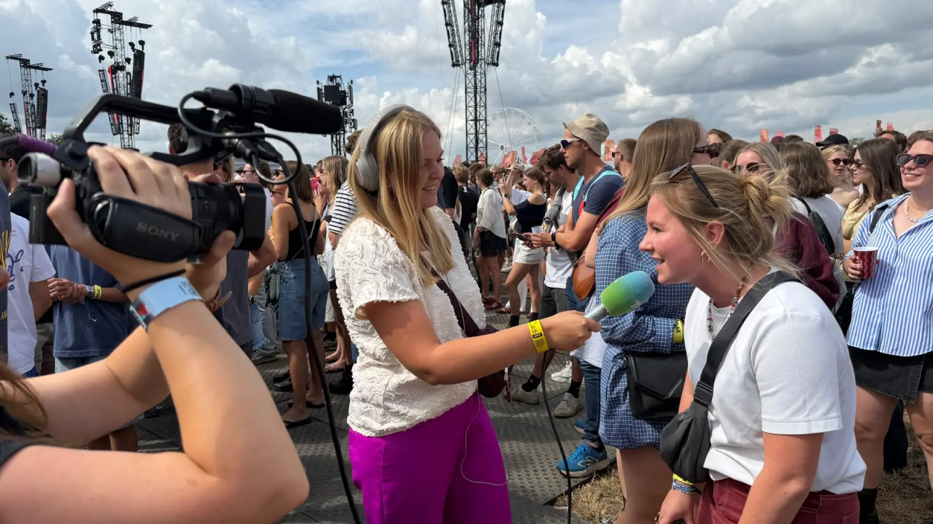 Hoofdafbeelding voor artikel Live naar Tine op Pukkelpop…
