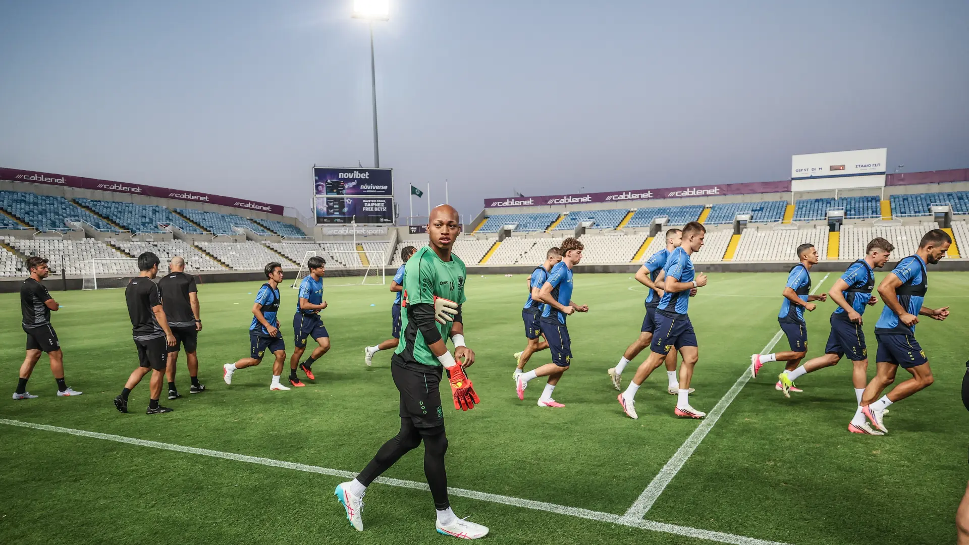 Hoofdafbeelding voor artikel Laatste training in Cyprus…
