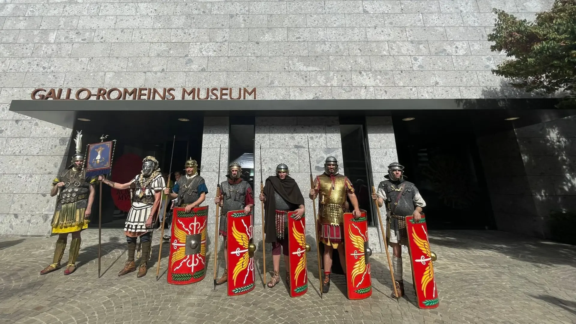 Hoofdafbeelding voor artikel Gladiatoren schitteren op…