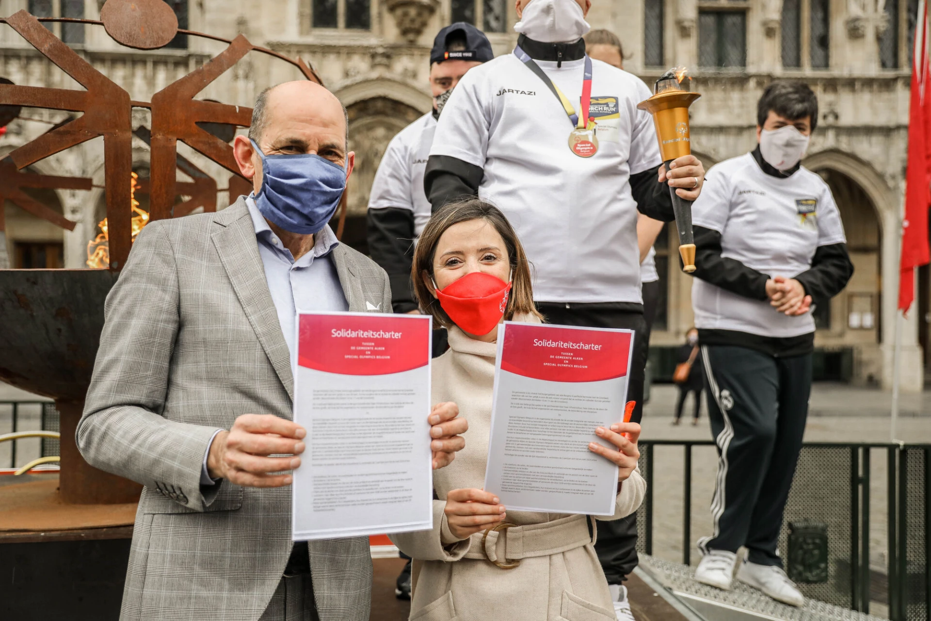 Gemeente Alken ondertekent het Solidariteitscharter van Special Olympics Belgium