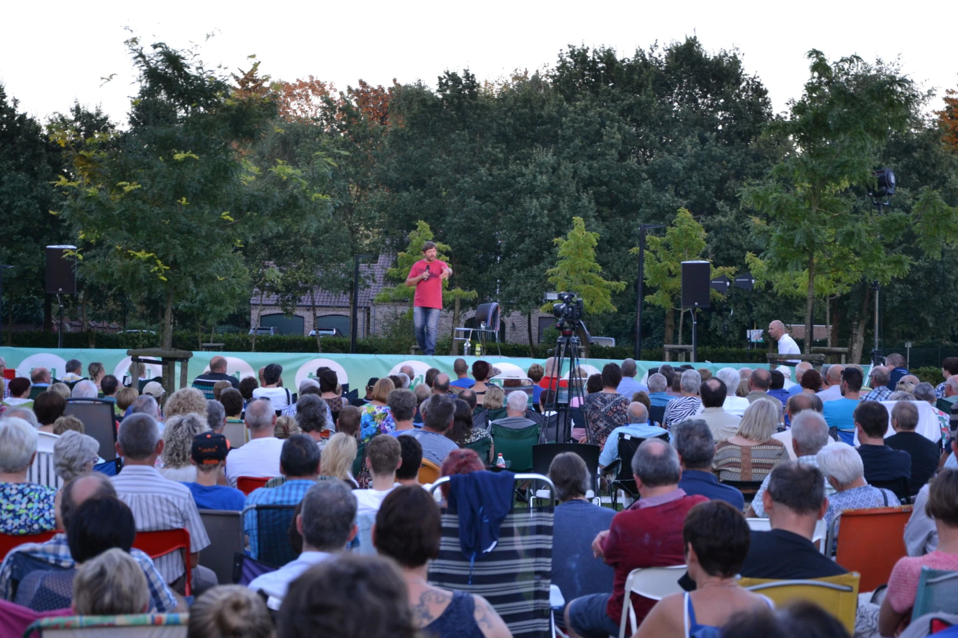 Foto's: Vertellingen met Nigel Williams in Hamont-Achel