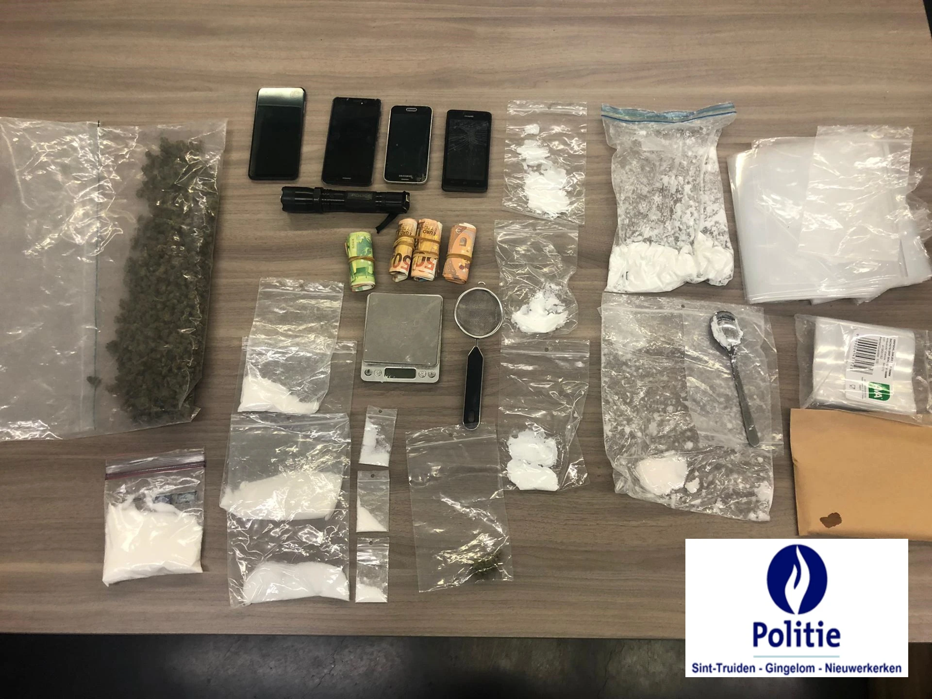 Politie betrapt dealers tijdens coronacontrole in Sint-Truiden