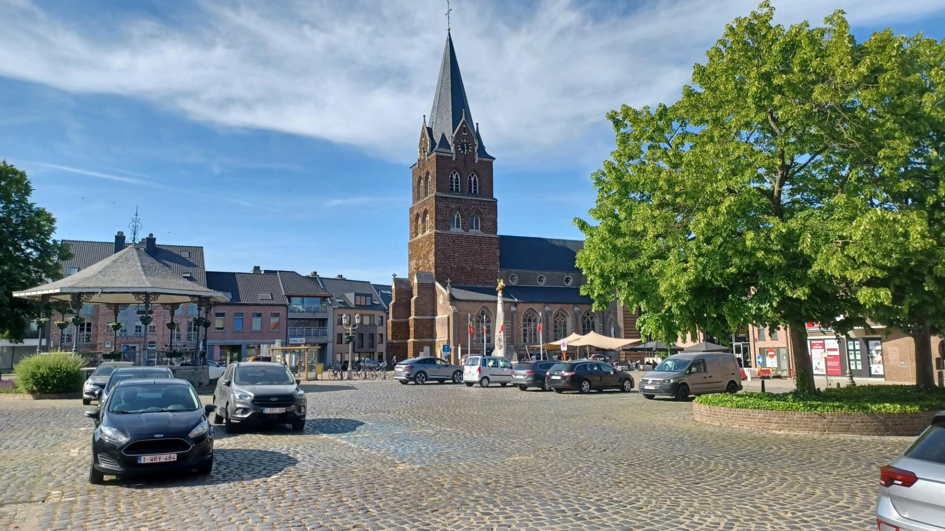 Markt van Halen zes dagen afgesloten voor verkeer voor archeologisch vooronderzoek