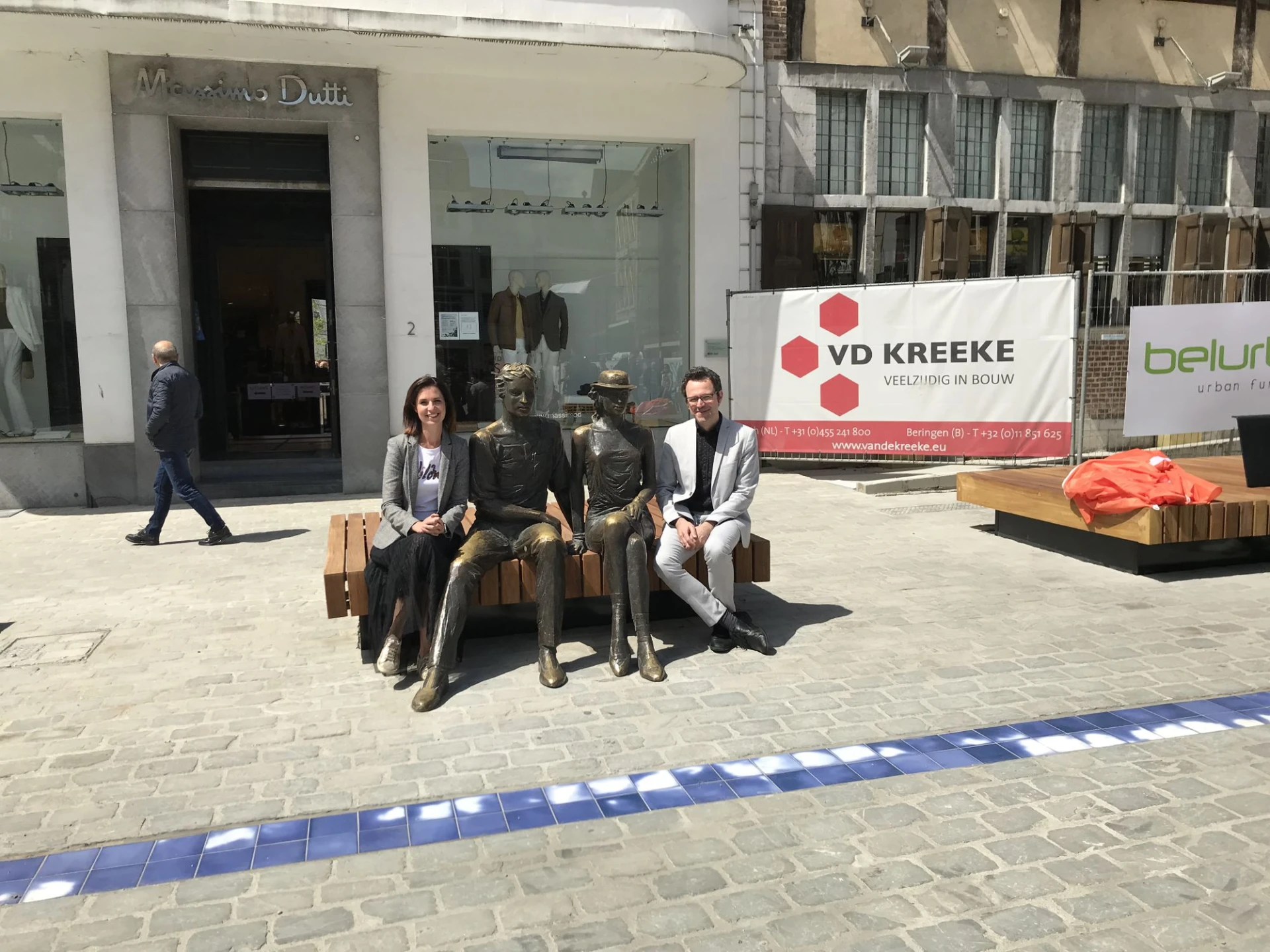 Hendrik en Katrien zitten opnieuw op de Grote Markt