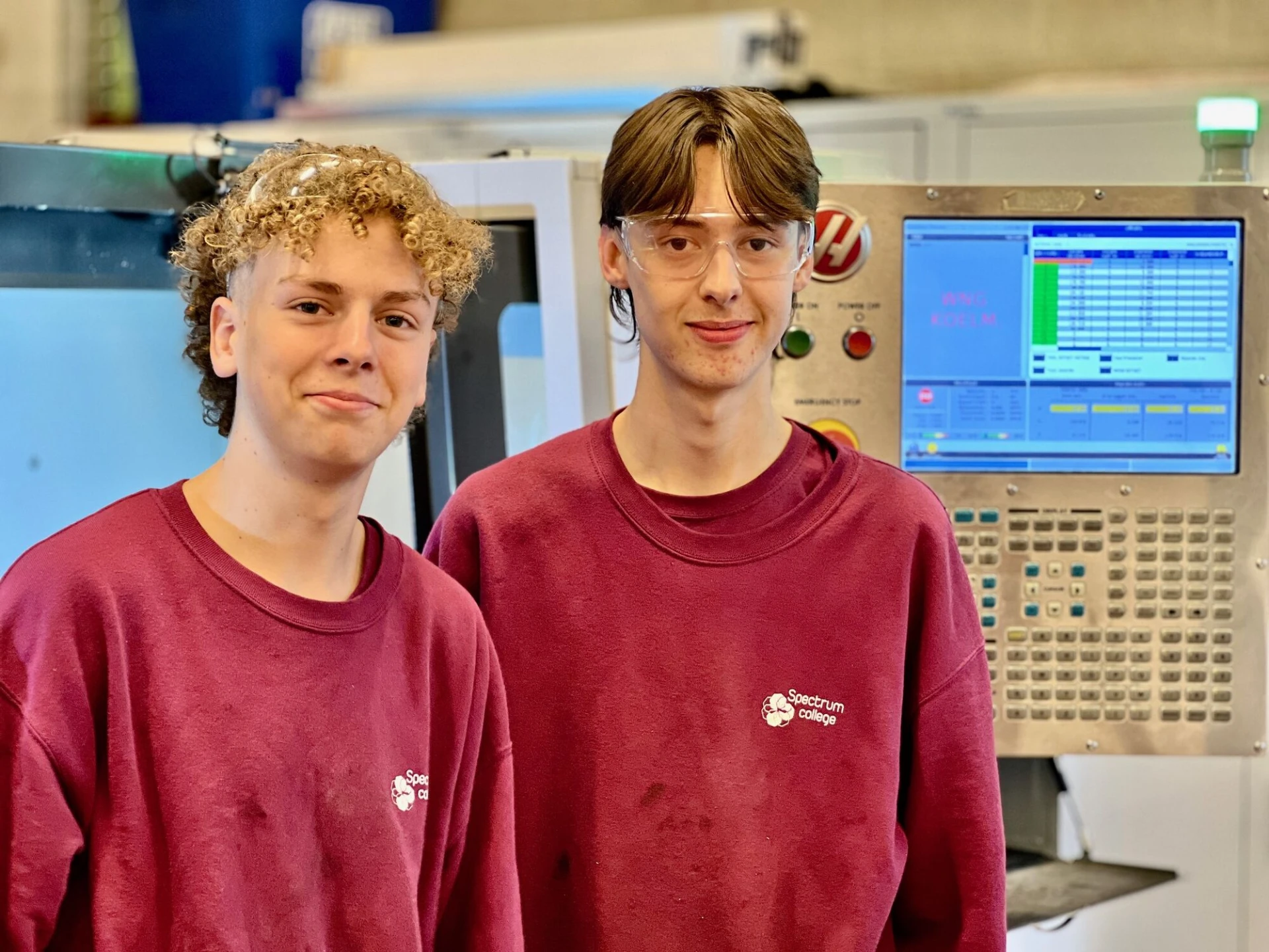 Leerlingen Spectrumcollege nemen deel aan internationale CNC-wedstrijd in Portugal