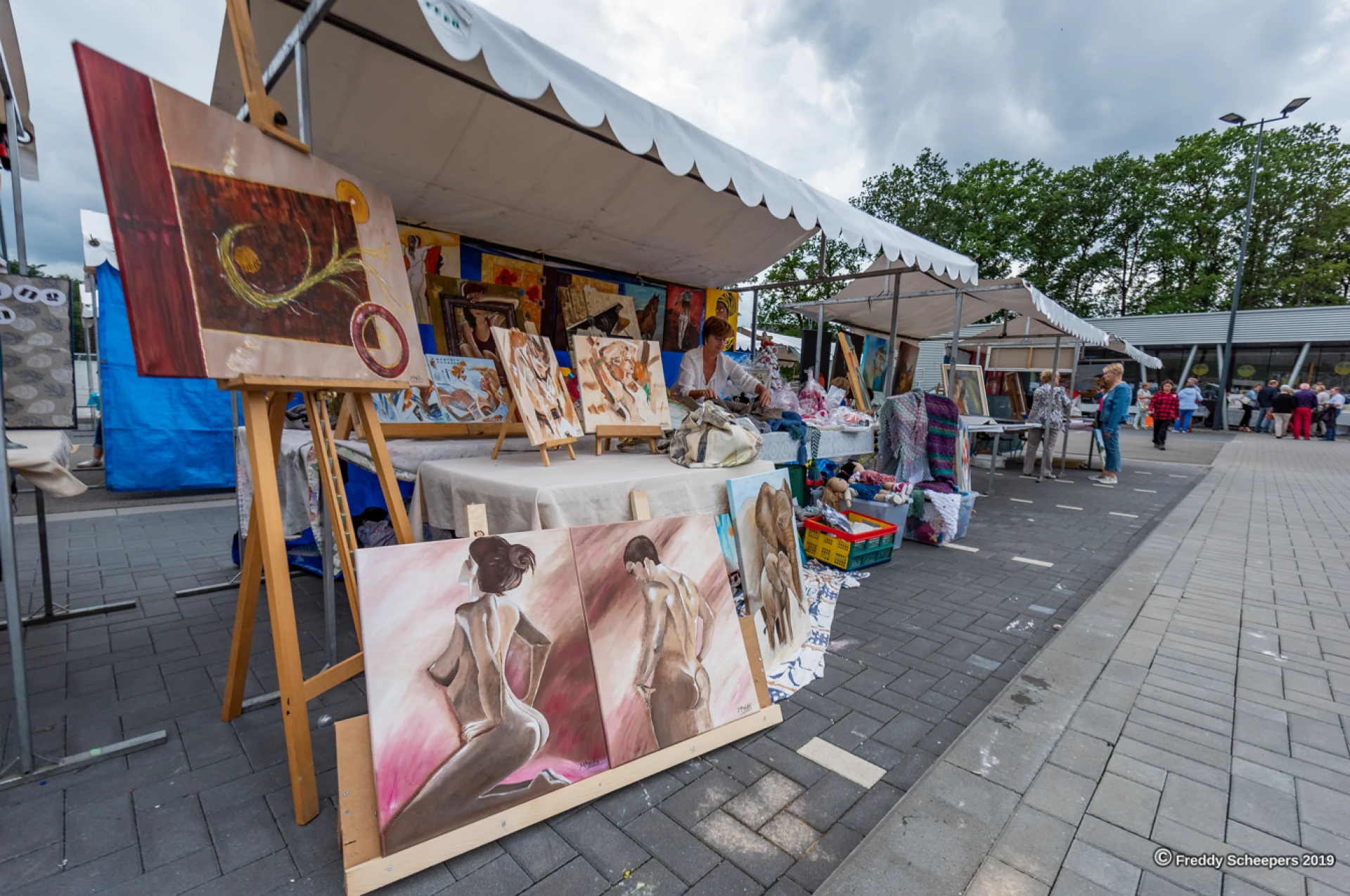 Kunstmarkt As pakt uit met 65 exposanten
