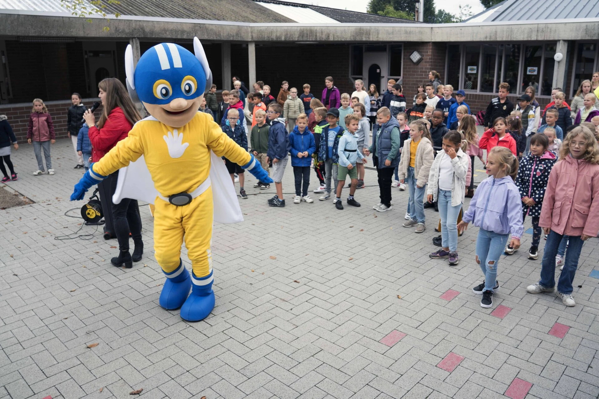 45% meer fietsen in Lommelse scholen dankzij superheld Five