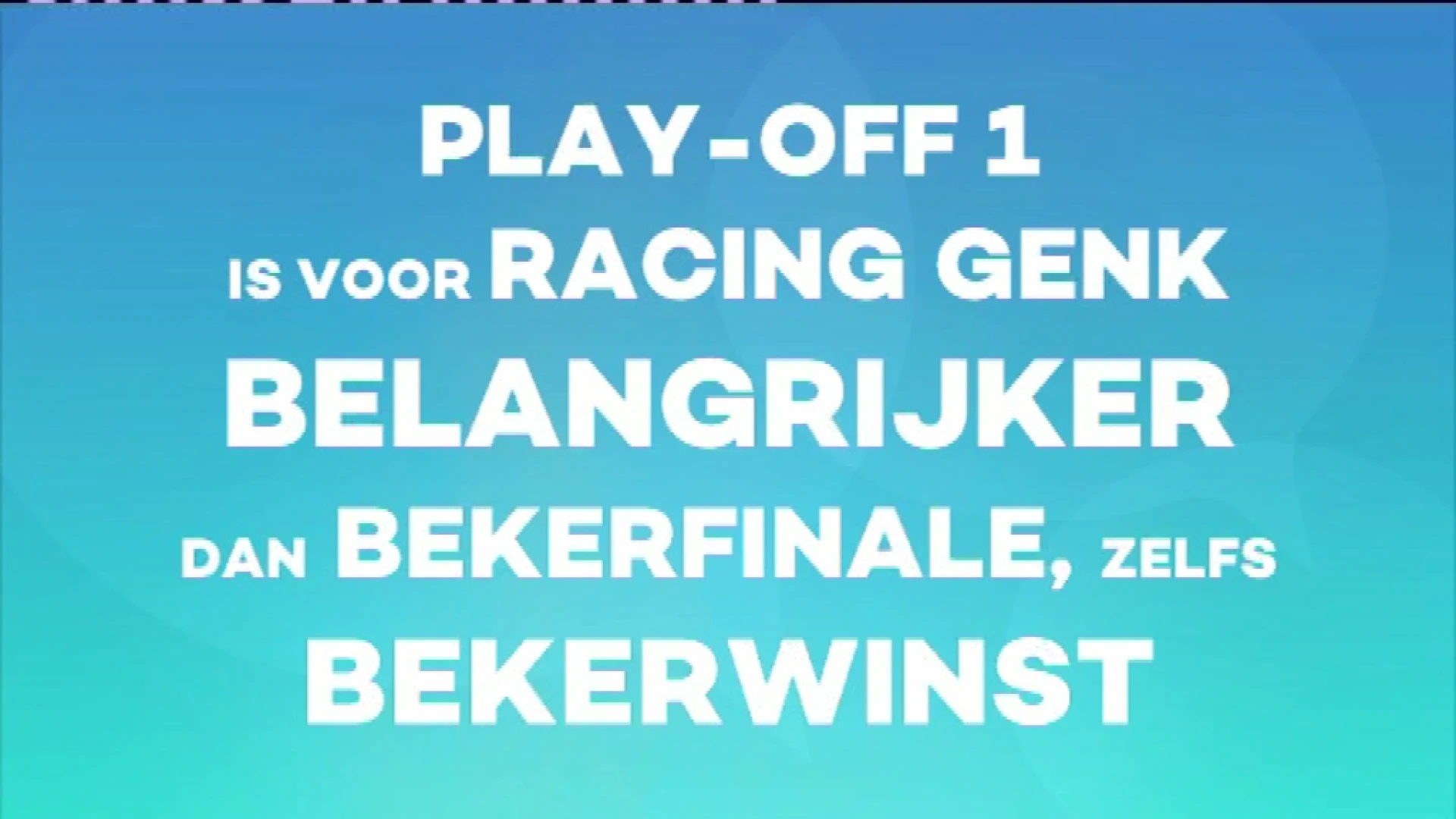 Poll Sportcafé: is play-off 1 belangrijker voor Genk dan bekerfinale?