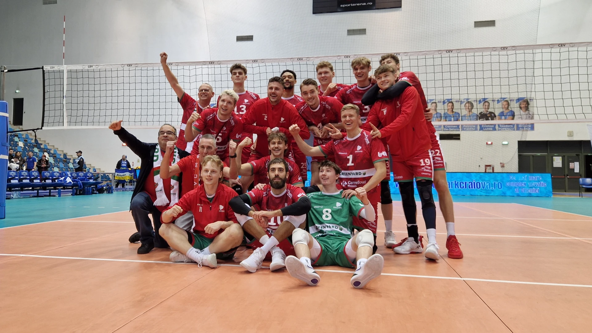 Greenyard Maaseik houdt hoofd koel en stoot door in Craiova