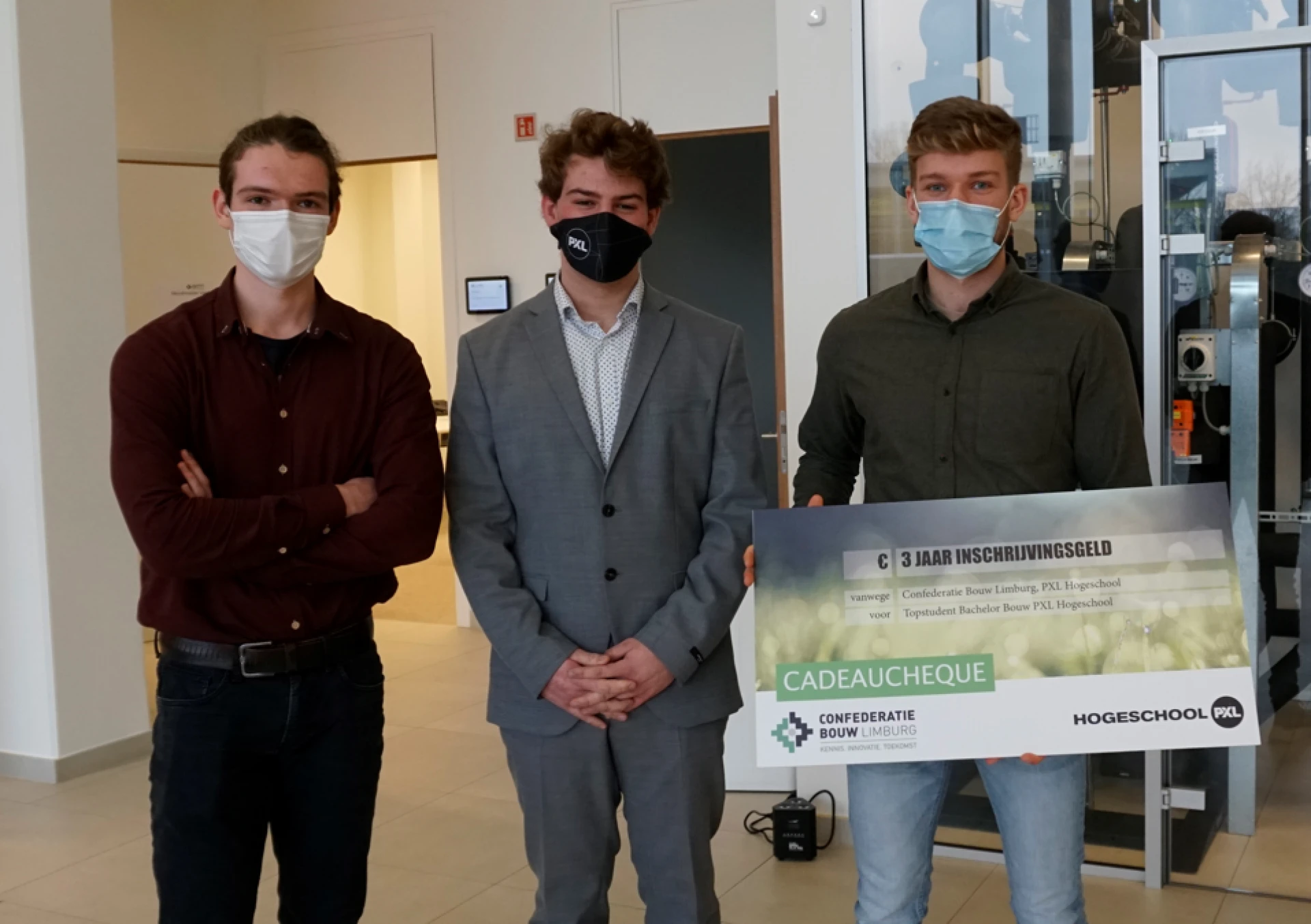 Topstudent bachelor Bouw PXL krijgt 3 jaar inschrijvingsgeld terugbetaald