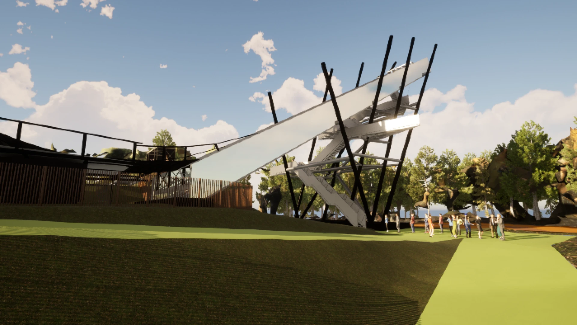 Dry slope in Genk opent in mei dit jaar