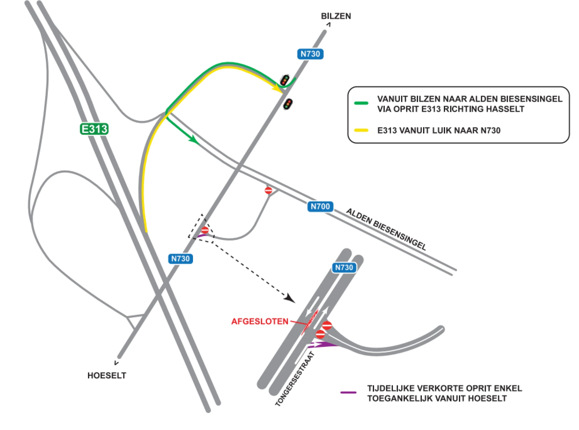 Start herinrichting gewestweg N730 in Bilzen