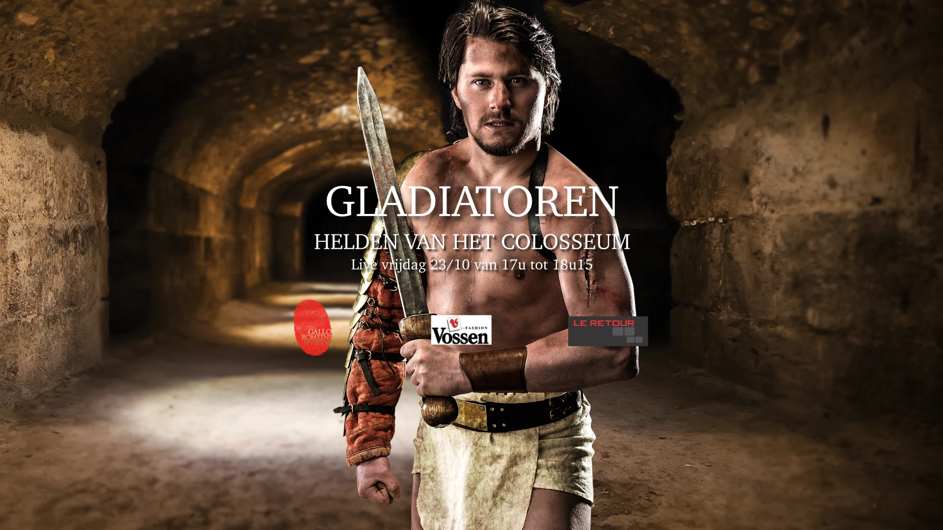 LIVE: Opening Gladiatoren in Gallo-Romeins Museum om 17 uur op TVL