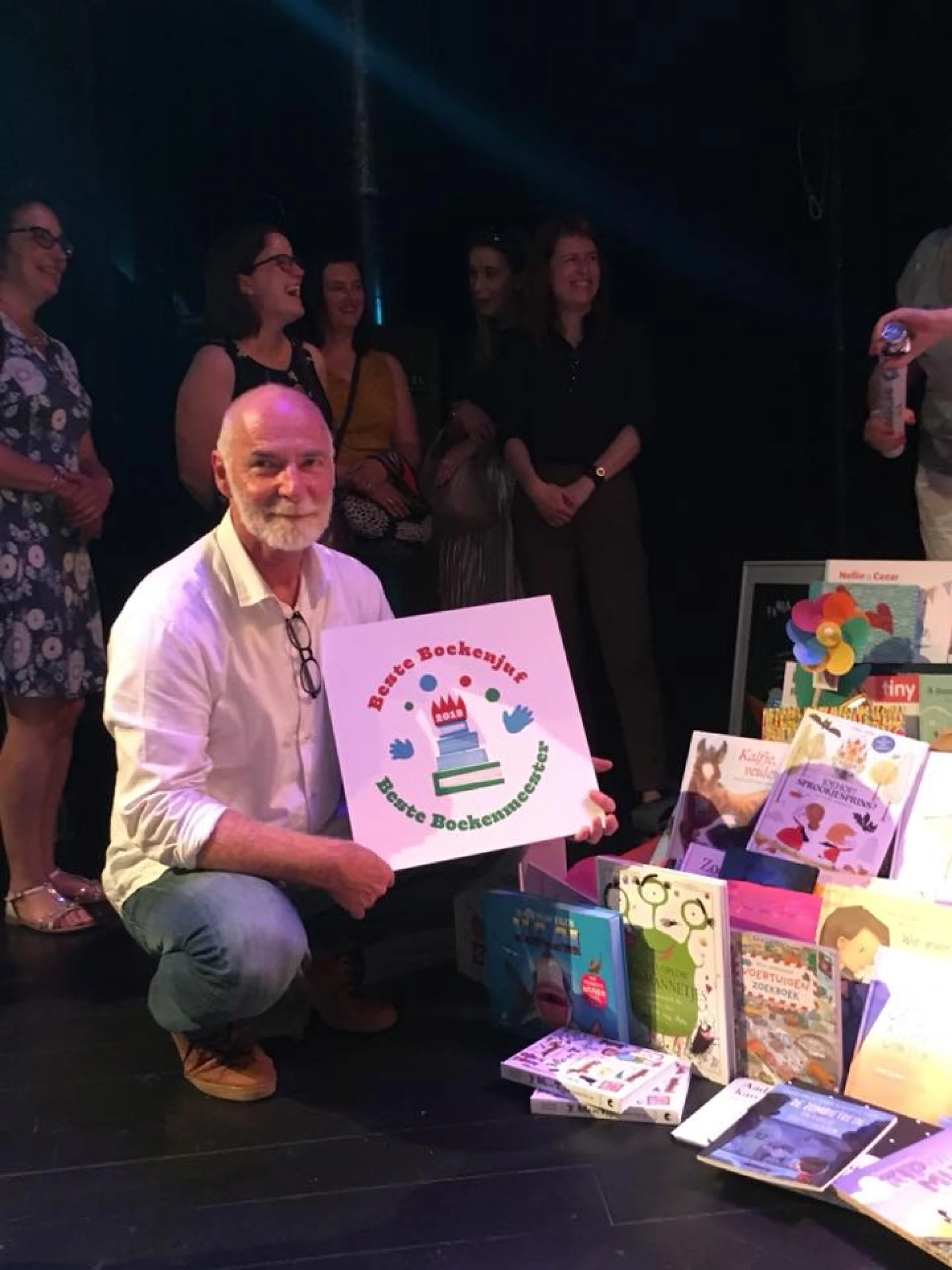 De Bilzerse Jan Lambrechts is de Beste Boekenmeester van 2018