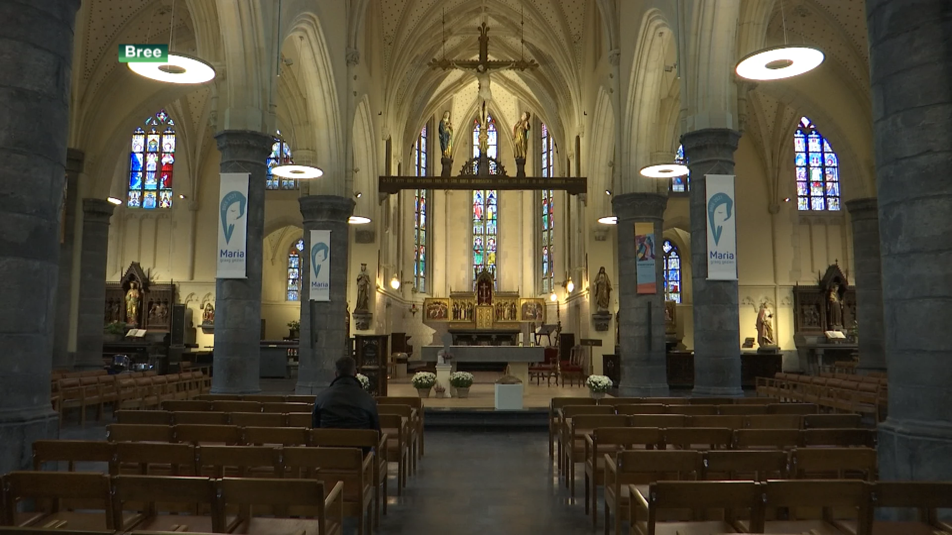 Politie identificeert en verhoort koppel van seksfilmpje in kerk van Bree