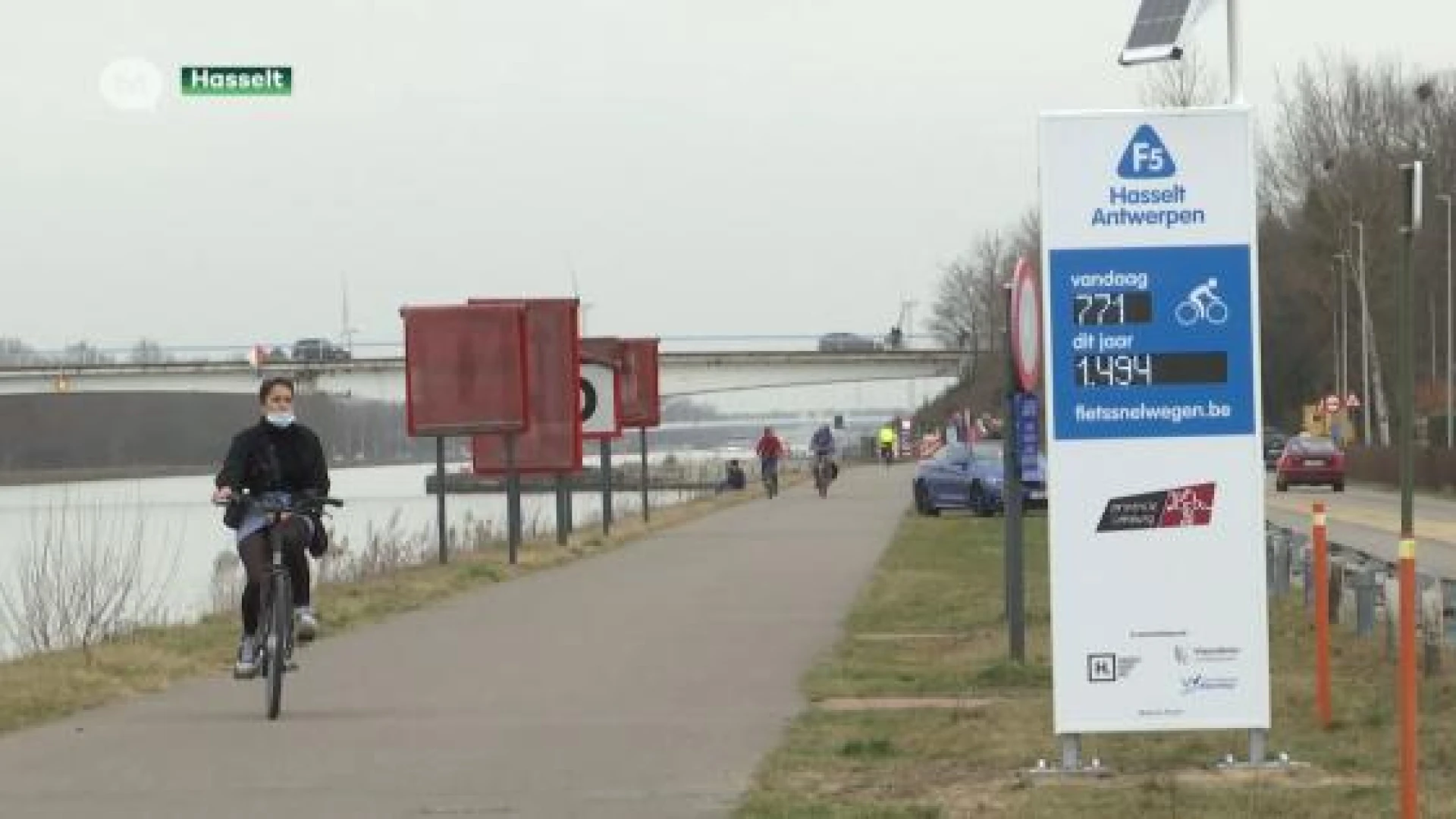 Meer dan 4 miljoen fietsers op Limburgse fietssnelwegen in 2024