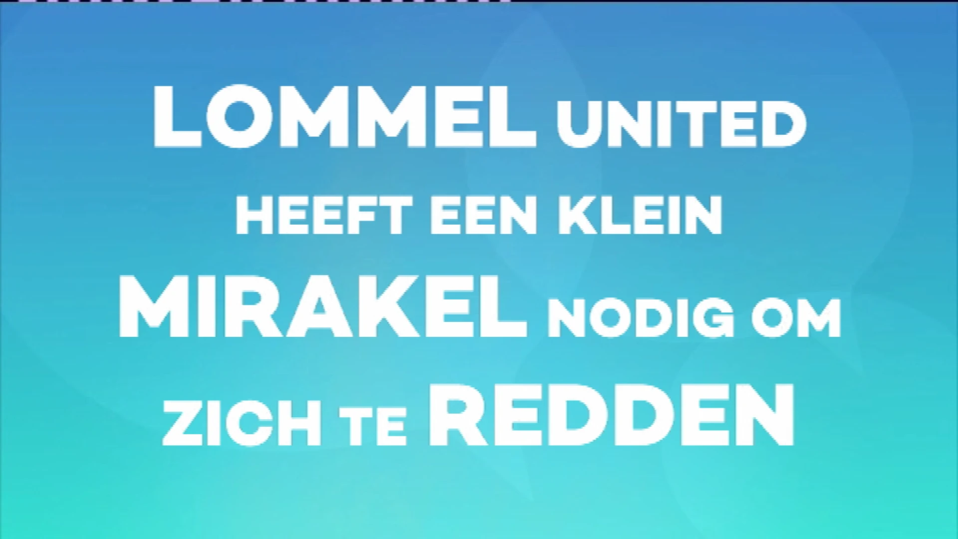 Poll Sportcafé: mirakel voor Lommel?