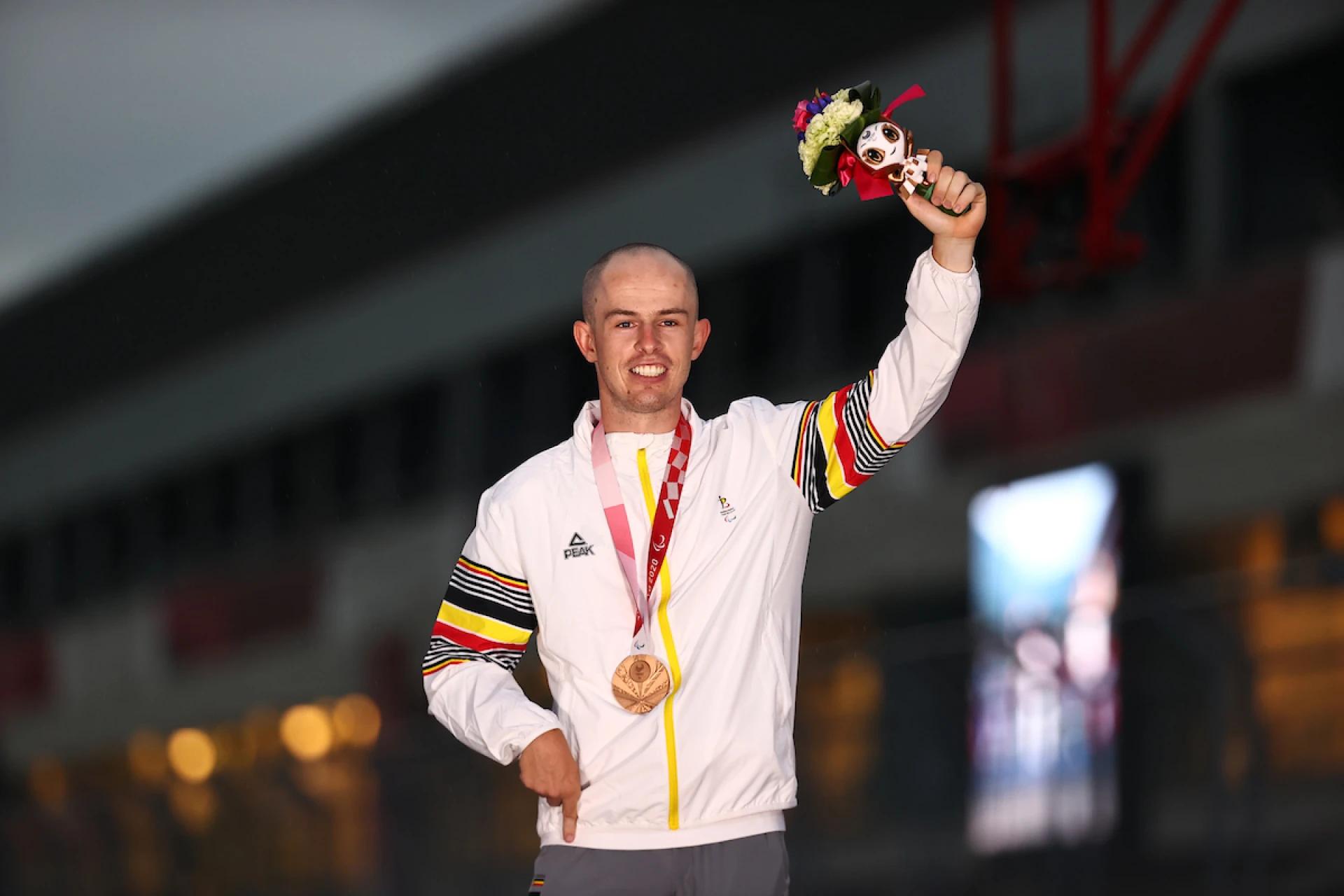 Hammenaar Tim Celen verovert brons in de tijdrit op Paralympische Spelen