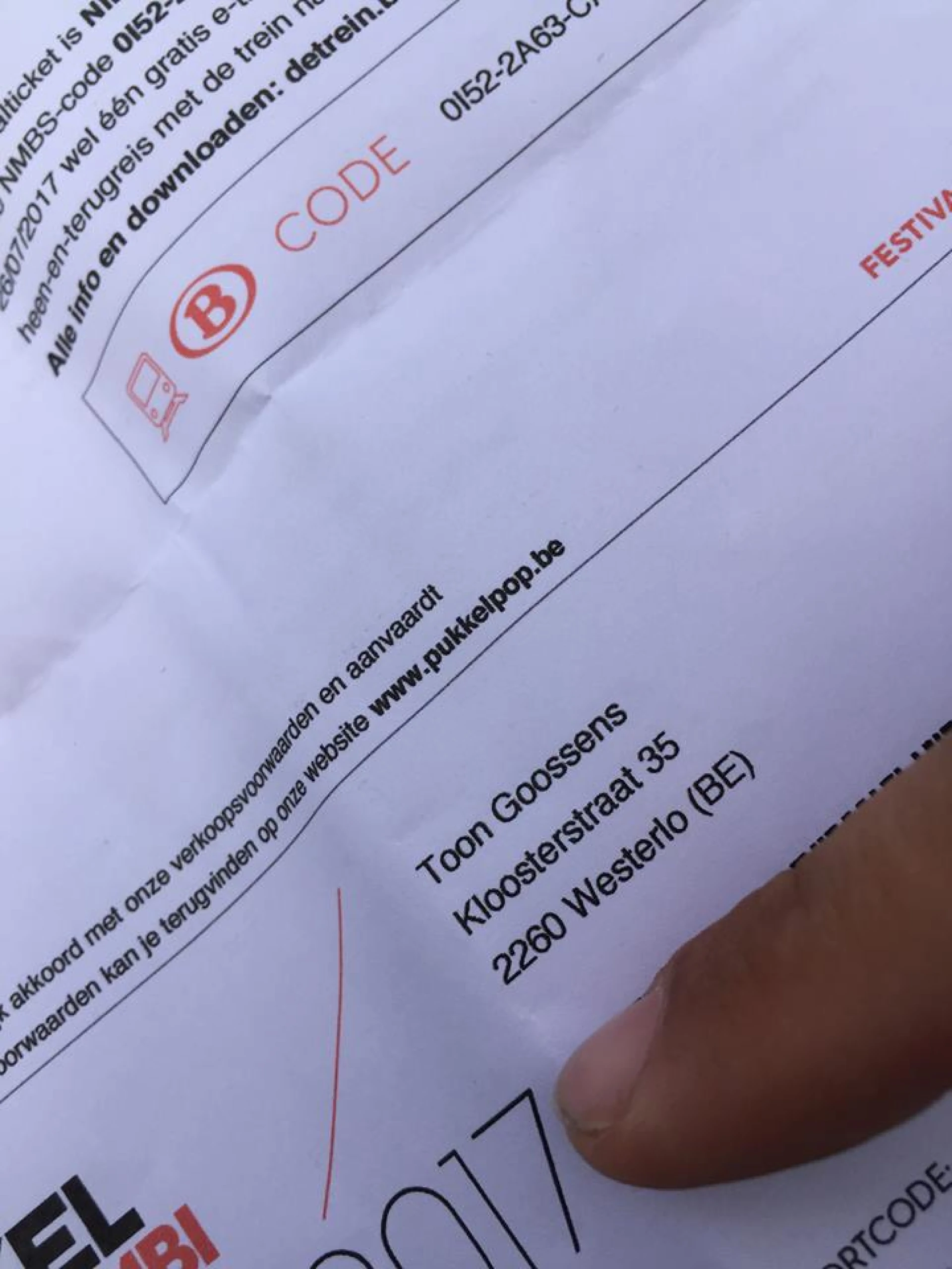 Ongelukkige festivalganger is zijn Pukkelpopticket nu al kwijt