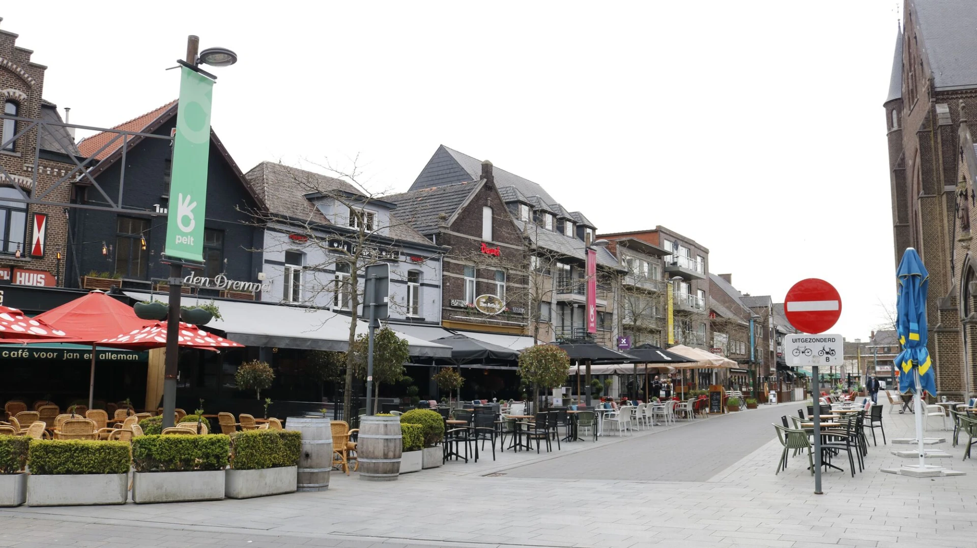 Pelts uitgaanscentrum permanent autovrij