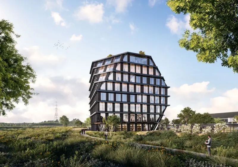 Nieuw poortgebouw vormt sluitstuk van reconversie Ford-site in Genk