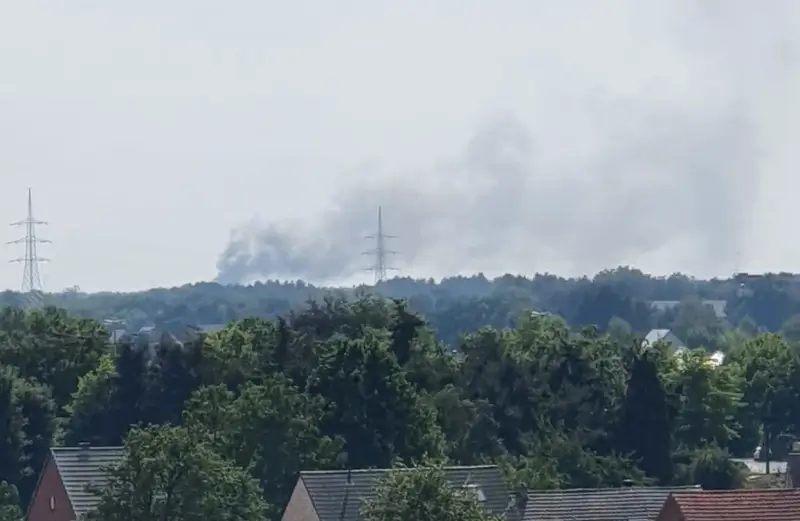 Bosbrand in Lommel: mijd omgeving van Gelderhorsten