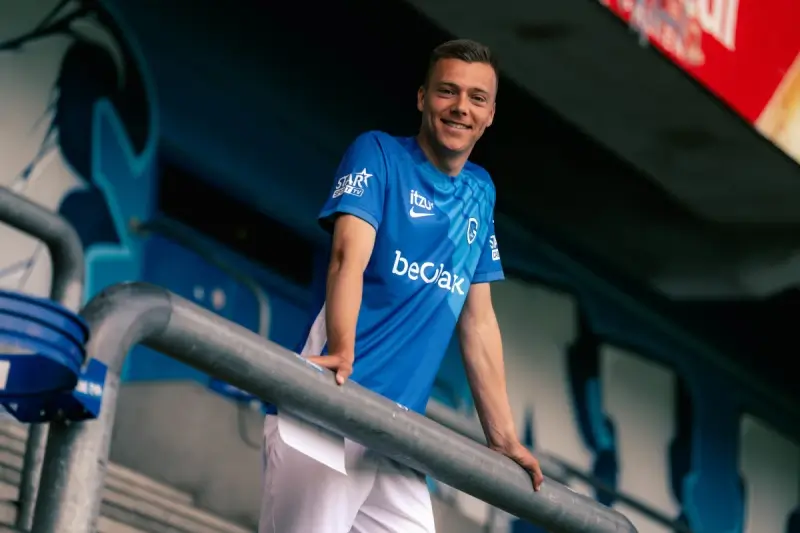 Daan Heymans (26) is nu ook officieel eerste zomeraanwinst KRC Genk