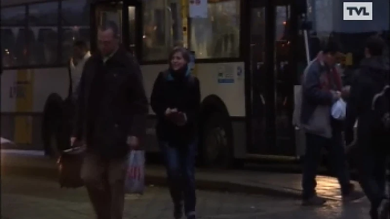 Hinder De Lijn door Koerdische betoging Genk