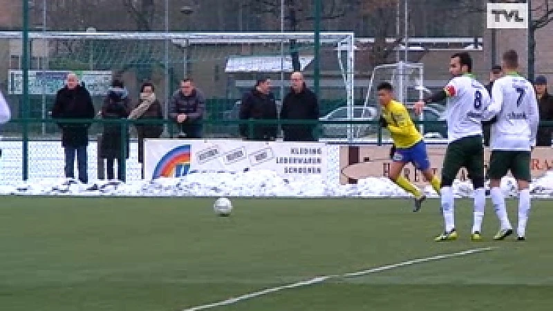 Enkel in eerste wordt er gespeeld