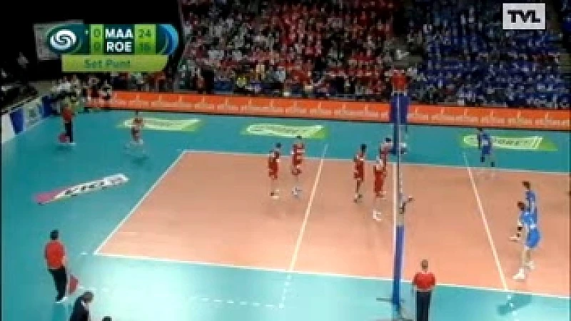 Bekerfinale volley Maaseik-Roeselare