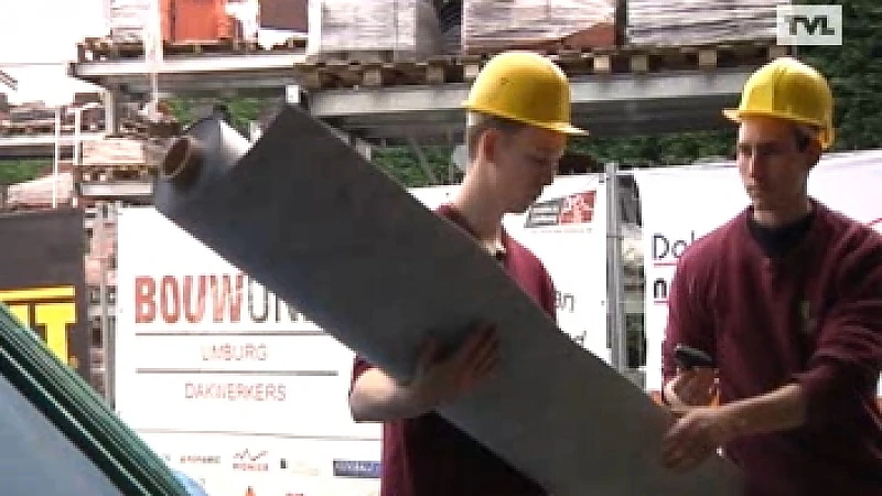 Proefproject: leerlingen volgen les in de bouw