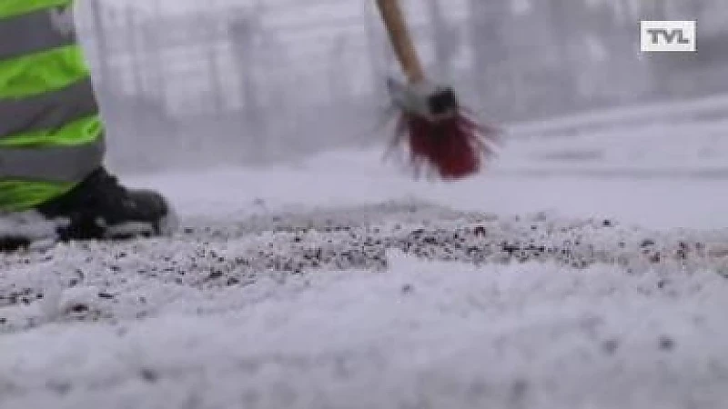 Infrabel houdt sporen sneeuwvrij
