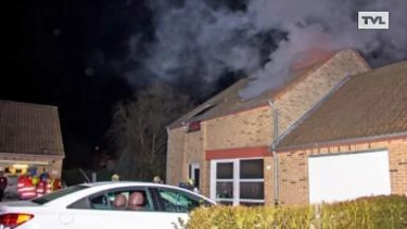 Huis onbewoonbaar na hevige brand Sint-Truiden