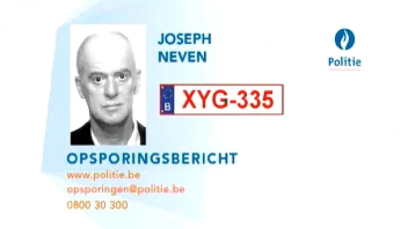 63-jarige Joseph Neven uit Lanaken vermist
