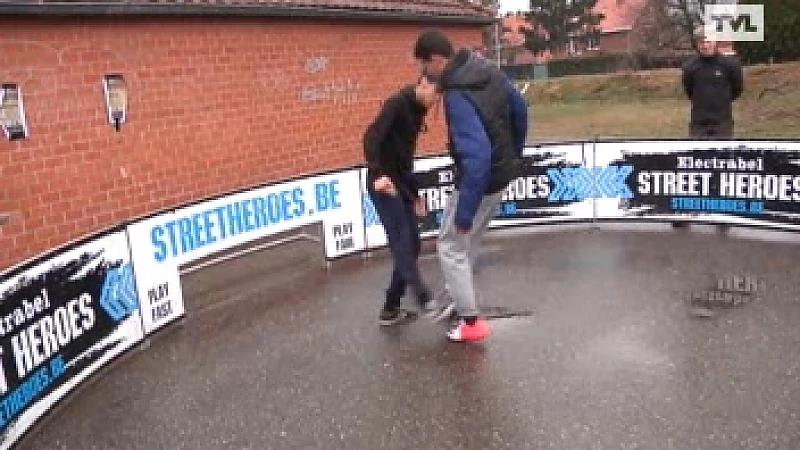 Stadsplein Genk wordt even Panna-arena