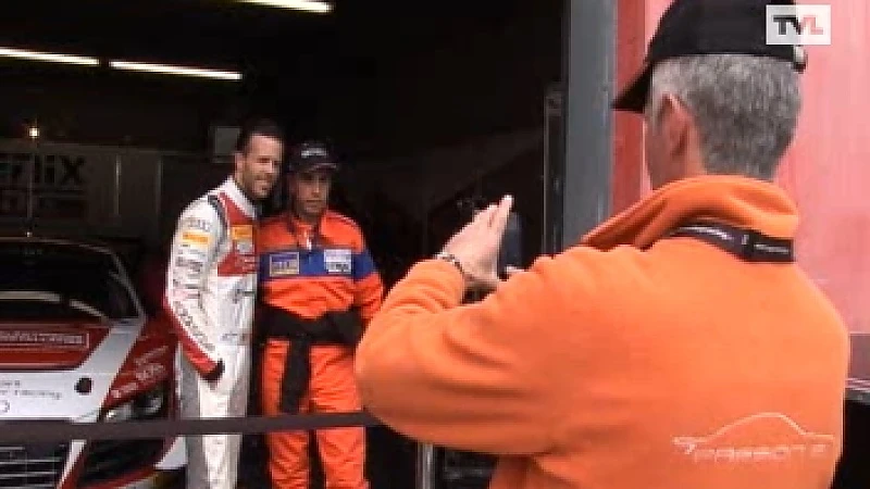 Anthony Kumpen en Laurens Vanthoor FIA GT in Zolder
