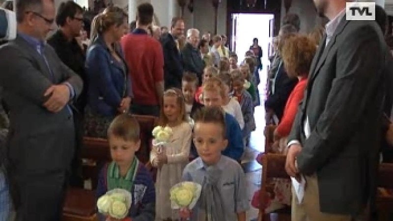 Eerste communie gevierd in Godsheide