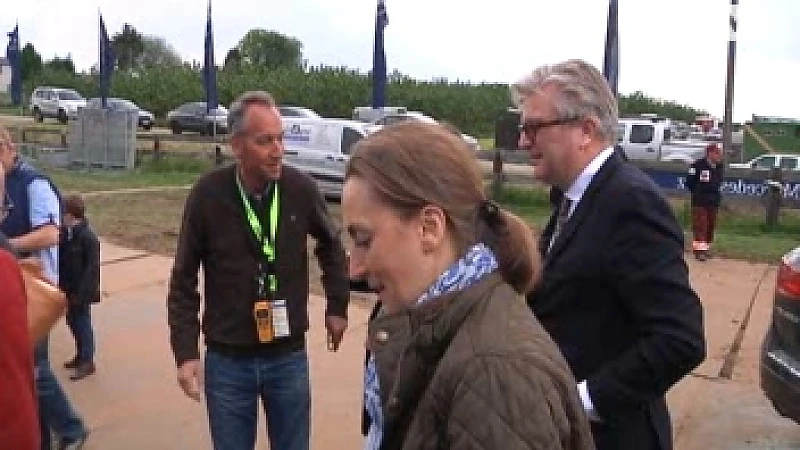 Prinselijk bezoek op eventing in Tongeren