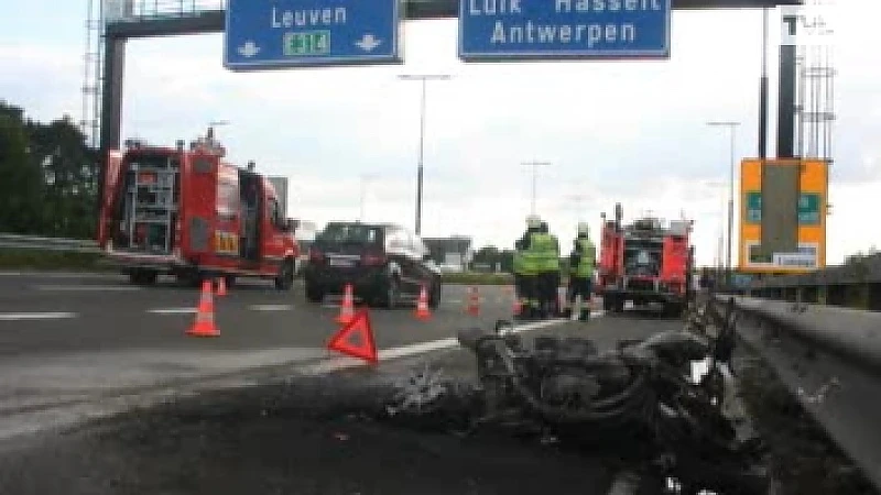 Heusden-Zolder: motorrijder en passagier zwaargewond