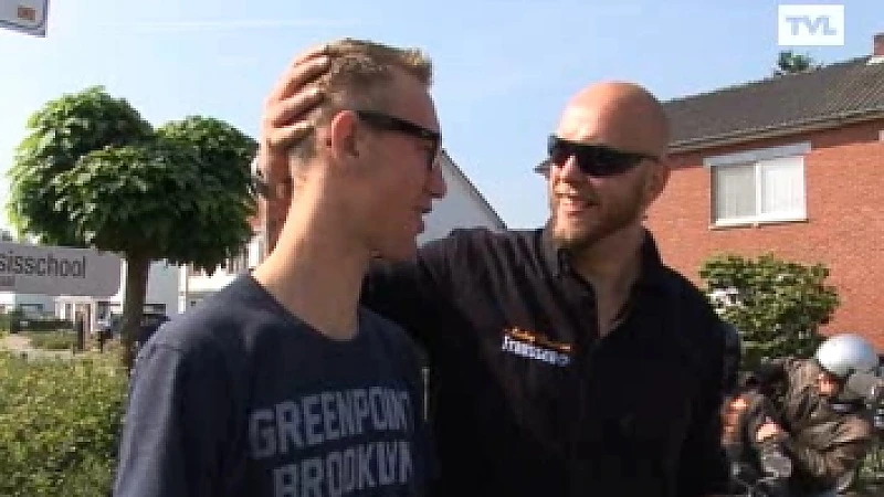 16-jarige Wouter beleeft droomdag