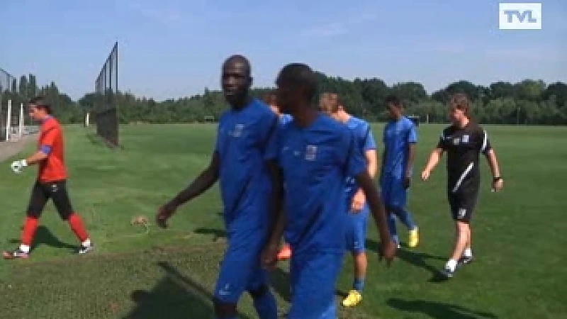 Racing Genk op oefenstage in Tegelen