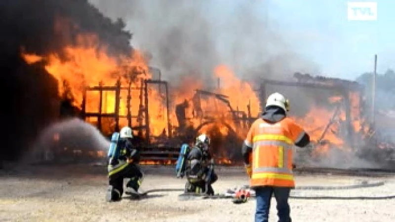Brand legt chalet in de as in Sint-Truiden