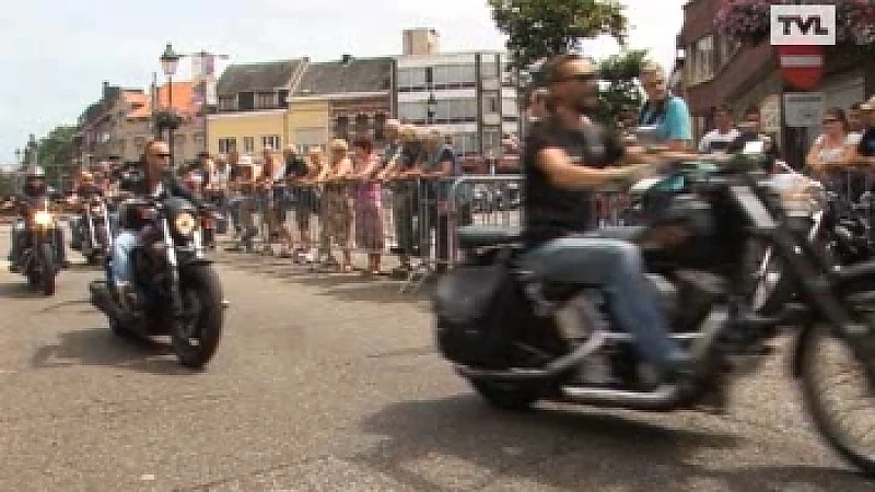 Meer dan 2.000 Harleys in Leopoldsburg