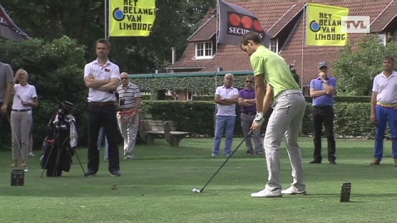 Christopher Mivis goed op dreef op Limburg Golf
