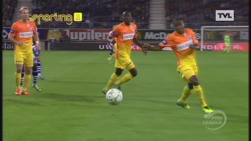 Racing Genk gaat met 1-2 winnen op Gent