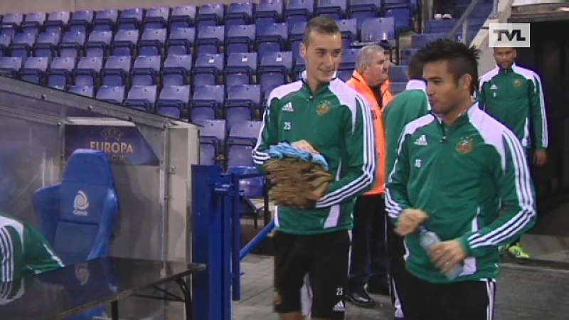 Rapid Wien traint voor wedstrijd tegen Racing Genk