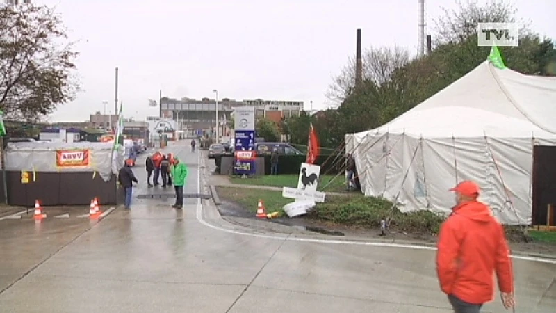 Barbecue uit solidariteit voor werknemers TC Ham