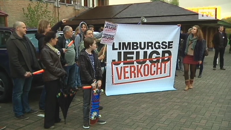 Ook jeugd protesteert tegen besparingsplannen provincie