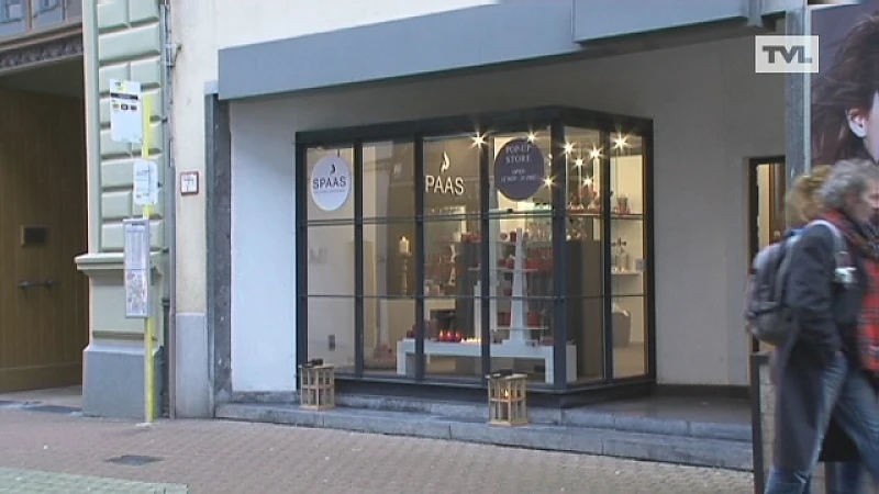 Familiebedrijf Spaas Kaarsen opent pop-up store Hasselt